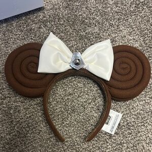 Princess Leia Disney Minnie Ear Headband